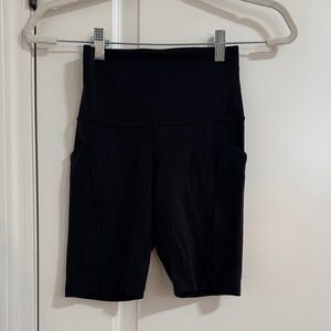 Lululemon Athletica Classic Black Bike Shorts